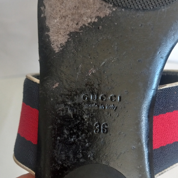 Gucci Womens sandals horsebit Lifford size 36 us 6 sold out - Picture 5 of 14